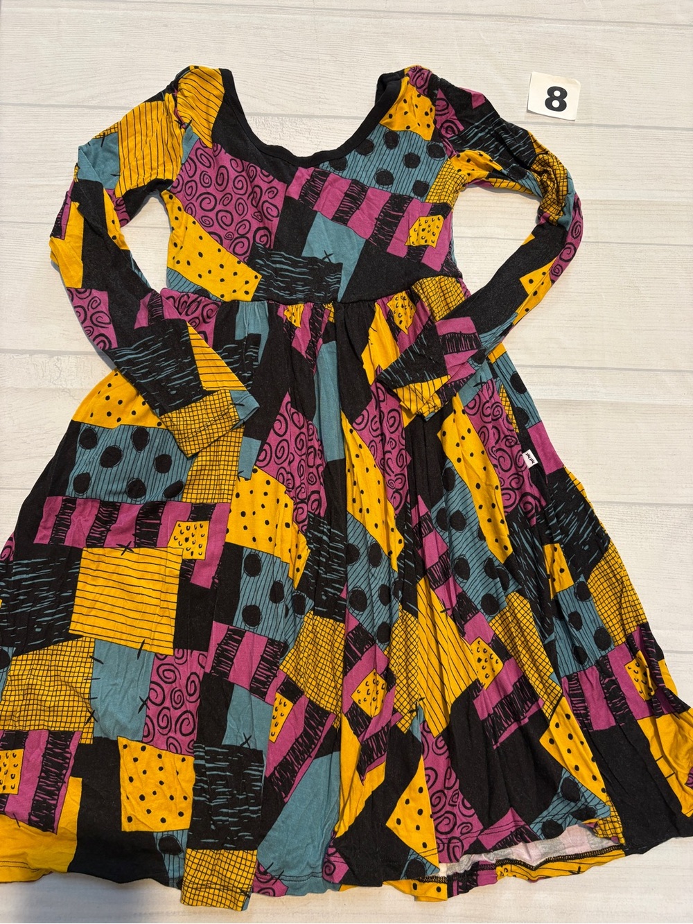 Little Sleepies Nightmare Before Christmas Sally Dress